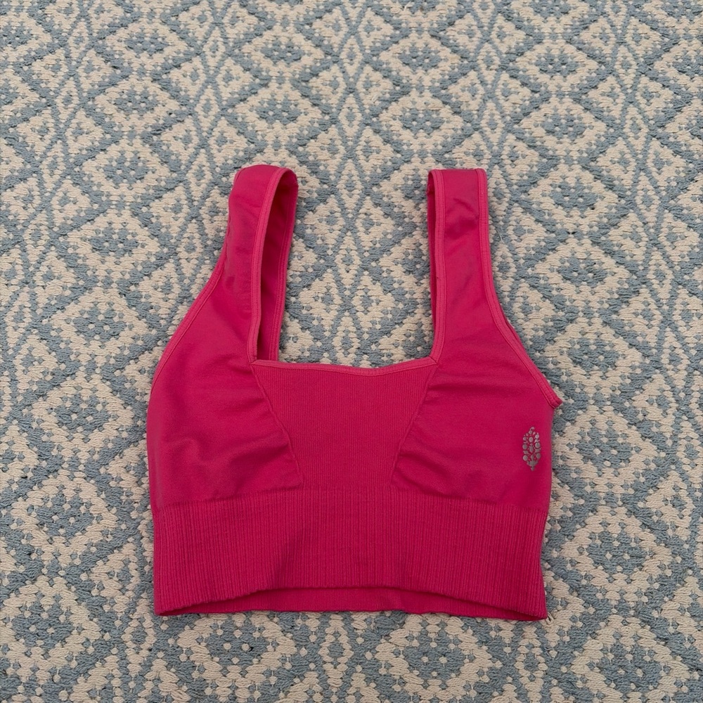 NWOT Free People Movement good karma square neck sports bra